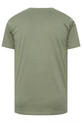 BadRhino Big & Tall Sage Green Extra Long Core T-Shirt | BadRhino 2