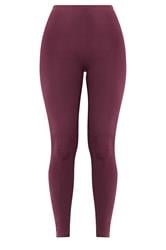 LTS Tall Women's Burgundy Red Cotton Stretch Leggings | Long Tall Sally 1