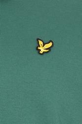 LYLE & SCOTT Big & Tall Everglade Green Tipped Polo Shirt | BadRhino 5