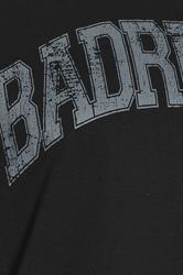 BadRhino Big & Tall Black Extra Long Distressed Graphic T-Shirt | BadRhino 7