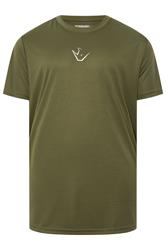 IronRhino Big & Tall Olive Green Performance T-Shirt
