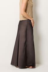 LTS Tall Women's Chocolate Brown Satin Maxi Skirt | Long Tall Sally 2