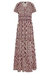 LTS Tall Women's Burgundy Red Swirl Print Maxi Dress | Long Tall Sally 5