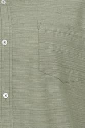 BadRhino Big & Tall Green Short Sleeve Slub Shirt | BadRhino 4