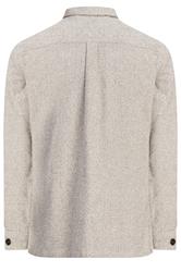 JACK & JONES Big & Tall Brown Woven Check Overshirt | BadRhino 2