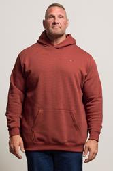 BadRhino Big & Tall Burnt Red Hoodie | BadRhino 1