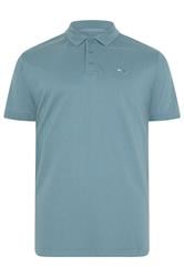 BadRhino Big & Tall Blue Mirage Core Polo Shirt