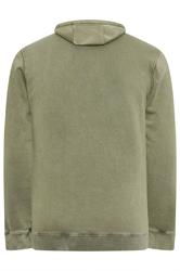 BadRhino Big & Tall Green Sun Bleached Hoodie | BadRhino 7