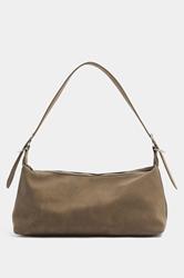 Natural Brown Faux Suede Tote Bag | Yours Clothing 3