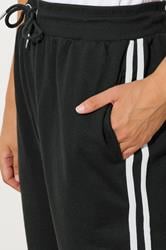 LTS Tall Women's Black Side Stripe Jogger 5