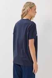 LTS Tall Navy Blue Cotton 'San Francisco' Slogan T-Shirt | Long Tall Sally 3