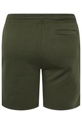 BadRhino Big & Tall Khaki Green Jogger Shorts | BadRhino 6