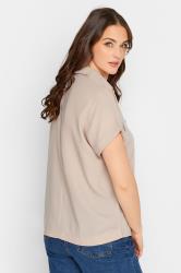 LTS Tall Women's Blush Pink Pocket Utility Shirt | Long Tall Sally 3