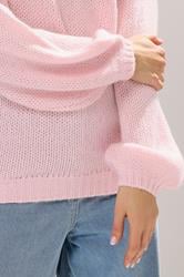 LTS Tall Pink Balloon Sleeve Jumper | Long Tall Sally  4