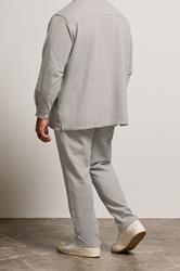 BadRhino Big & Tall Natural Brown Textured Jersey Joggers | BadRhino 3