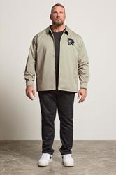 BadRhino Big & Tall Crockery Brown Embroidered Canvas Jacket | BadRhino 2