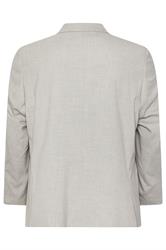BadRhino Tailoring Big & Tall Grey Plain Suit Jacket | BadRhino 8