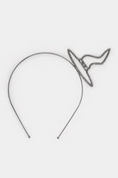 Silver Witch Hat Novelty Halloween Headband | Yours Clothing 1