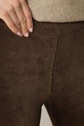 LTS Tall Chocolate Brown Cord Skinny Leggings | Long Tall Sally 4