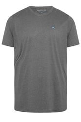 BadRhino Big & Tall Charcoal Grey Extra Long Core T-Shirt | BadRhino 1