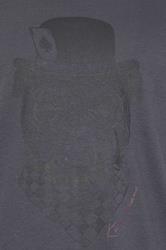 KAM Big & Tall Night Black Bulldog Graphic Print T-Shirt | BadRhino 5