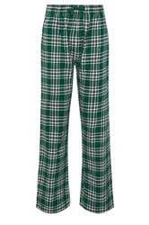 LTS Tall Green Cotton Check Pyjama Bottoms | Long Tall Sally 6