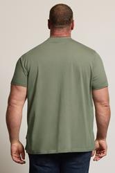 BadRhino Big & Tall Sage Green Core T-Shirt | BadRhino 3