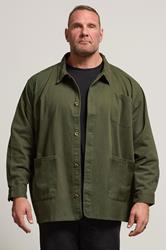 BadRhino Khaki Green Overshirt 1