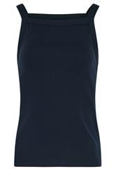 LTS Tall 2 PACK Women's Navy Blue & Brown High Neck Vest Tops | Long Tall Sally 9
