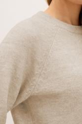 LTS PREMIUM Tall Natural Brown Knitted Jumper | Long Tall Sally 5