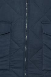 BadRhino Big & Tall Navy Blue Quilted Jacket | BadRhino 7