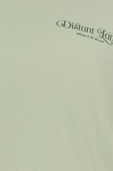 JACK & JONES Big & Tall Sage Green Fountain Crew Neck T-Shirt | BadRhino 3