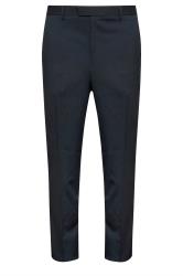 BadRhino Big & Tall Navy Blue Plain Suit Trousers | BadRhino 2