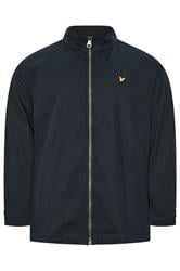 LYLE & SCOTT Big & Tall Navy Blue Twill Jacket | BadRhino 5