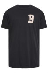 BadRhino Big & Tall Blue Embroidered Varsity T-Shirt | BadRhino 2