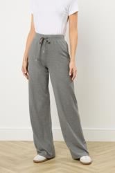 LTS Tall Charcoal Grey Waffle Lounge Trousers | Long Tall Sally 1