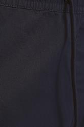 BadRhino Big & Tall 2 PACK Black & Navy Blue Elasticated Waist Chino Shorts 10