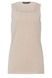 LTS Tall 2 PACK Women's Forest Green & Natural Brown Vest Tops | Long Tall Sally 8