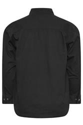 BadRhino Big & Tall Black Cotton Zip Through Jacket | BadRhino 7