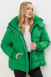 LTS Tall Green Oversized Padded Coat | Long Tall Sally 2