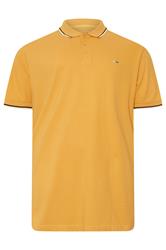 BadRhino Big & Tall Yellow Tipped Polo Shirt | BadRhino 5