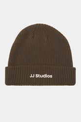 JACK & JONES Big & Tall Brown Studio Beanie