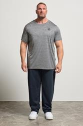 D555 Big & Tall Grey Lightweight T-Shirt | BadRhino 2