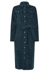 LTS Tall Dark Blue Cord Shirt Dress | Long Tall Sally 5