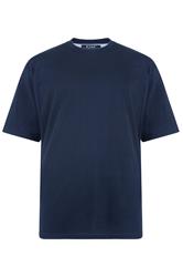 KAM Big & Tall Navy Blue Core T-Shirt