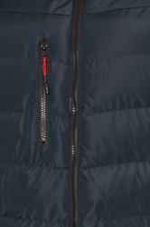 D555 Big & Tall Navy Blue Sherpa Lined Puffer Jacket | BadRhino 6