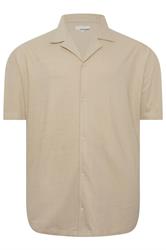 BadRhino Big & Tall Stone Brown Revere Jersey Shirt