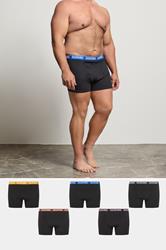 BadRhino 5 PACK Blue/Yellow/Brown/Purple/Black Band Boxers | BadRhino 1