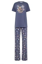 LTS Tall Women's Charcoal Grey Breakfast Graphic Pyjama Set | Long Tall Sally 5