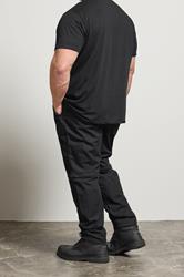 BadRhino Big & Tall Black 2 in 1 Trekking Trousers | BadRhino 4